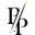 p