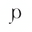 p