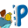 p