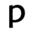 p