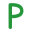 p