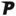 p