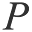 p