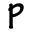 p