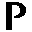 p