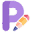 p
