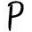 p