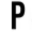 p