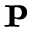 p