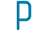 p