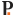 p