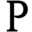 p