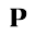 p
