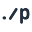 p