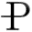 p
