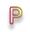 p