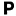 p