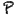 p
