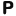 p