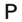 p