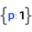 p