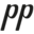 p