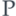 p