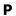 p
