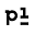 p