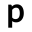 p