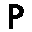 p