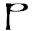 p