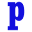 p