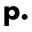 p