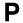 p