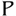 p