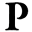 p