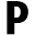 p