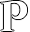 p