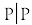 p