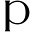 p