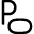 p