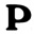 p