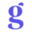 g