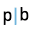 p