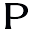 p