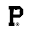 p