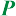 p
