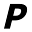 p