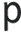 p